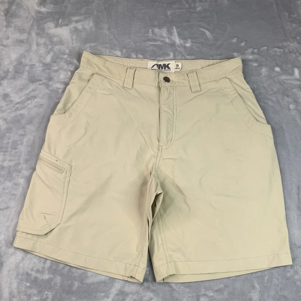 Mountain Khakis Cruiser Shorts Mens 32 Beige 9
